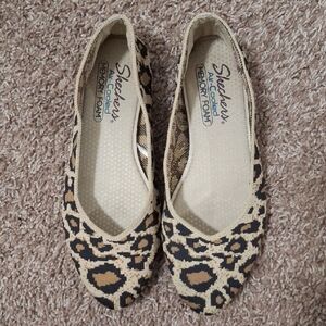 Skechers Women's Animal Print Flats